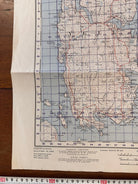 Original WW2 British Army GSGS Map of Scotland - Yell & Unst - Shetland Islands - The Militaria Shop