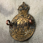 Original WW2 British Army 7th Queen's Own Hussars Cap Badge - The Militaria Shop