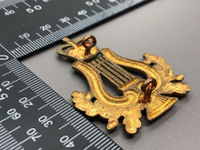 Load image into Gallery viewer, Genuine British Army Muscians Bandsmans Cap Badge
