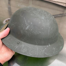 Charger l&#39;image dans la galerie, Original Belgian Army Helmet - Ideal for WW2 British Reenactment - Brodie Style
