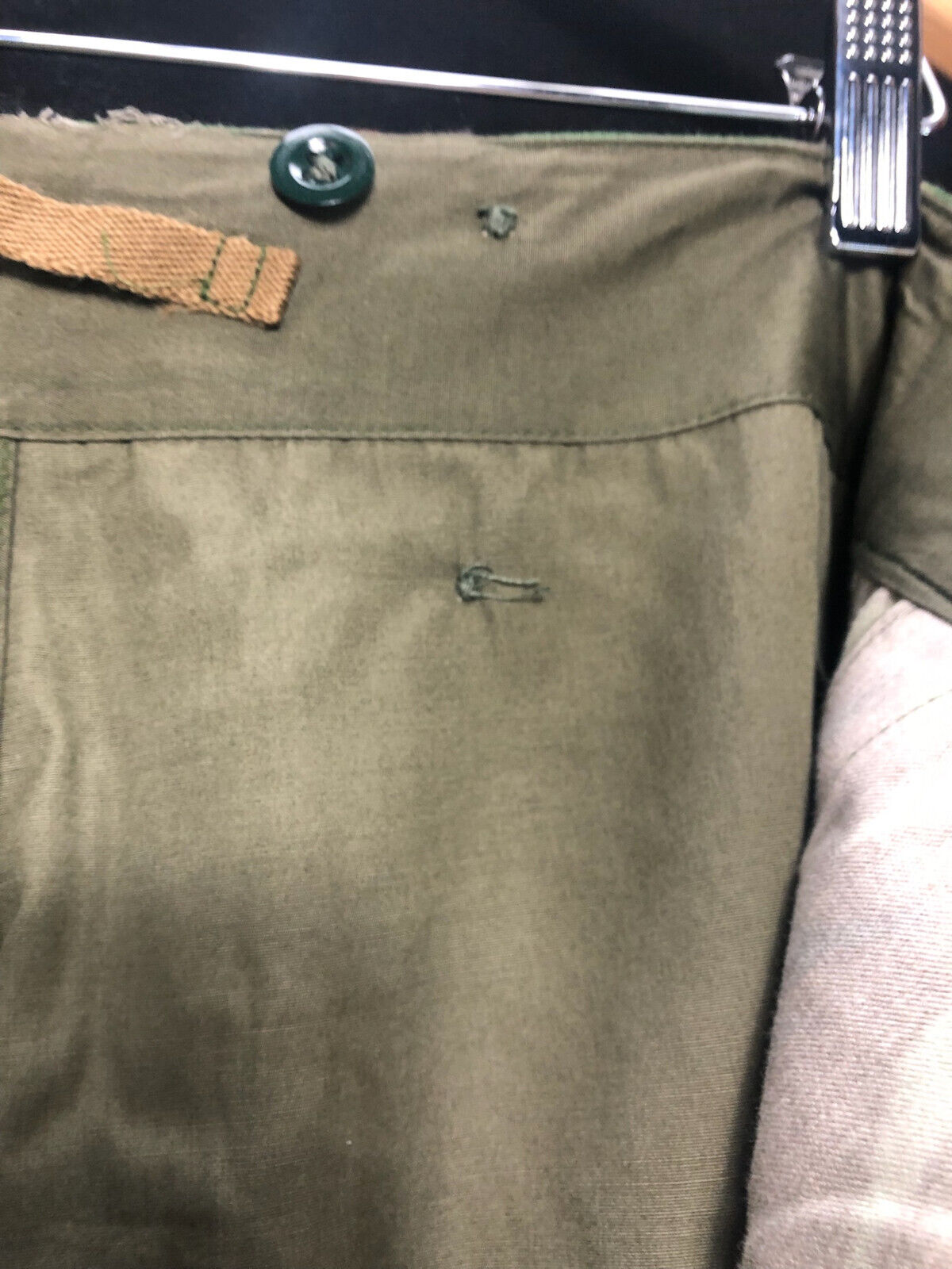 Genuine British Army Forces 68 Pattern DPM Trousers - Size 1 - Waist 28" - The Militaria Shop