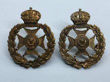 Load image into Gallery viewer, Genuine British Army Bermuda Rifles Cap Badge
