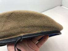 Charger l&#39;image dans la galerie, Genuine British Army SAS / Army Khaki Regimental Beret Hat - Size 56cm
