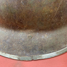 Load image into Gallery viewer, Original British Army WW2 Soldiers Military Combat Mk2 Brodie Helmet - SA Made
