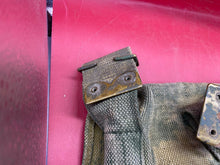 Load image into Gallery viewer, Original WW1 British Army 1908 Pattern Side Bag &amp; Shoulder Strap
