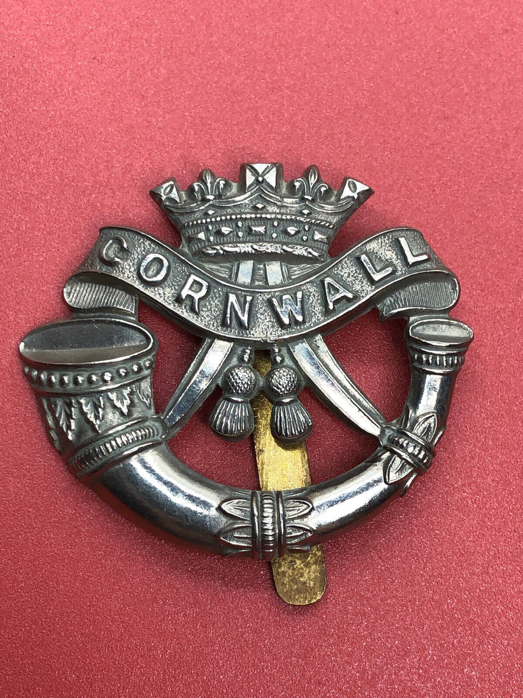 Original WW1 British Army Duke of Cornwall's Light Infantry Cap Badge