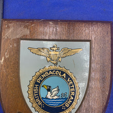 Charger l&#39;image dans la galerie, Genuine British Royal Navy Wall Plaque - British Pensacola Veterans
