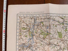 Original WW2 British Army GSGS OS Map of England - The Dukeries - The Militaria Shop