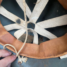 Charger l&#39;image dans la galerie, Original WW2 British Home Front Civillian Zuckerman Helmet &amp; Liner - 1941 Dated
