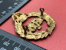 Load image into Gallery viewer, Original WW2 British Army Cap Badge - 2nd Dragoon Guards Regiment
