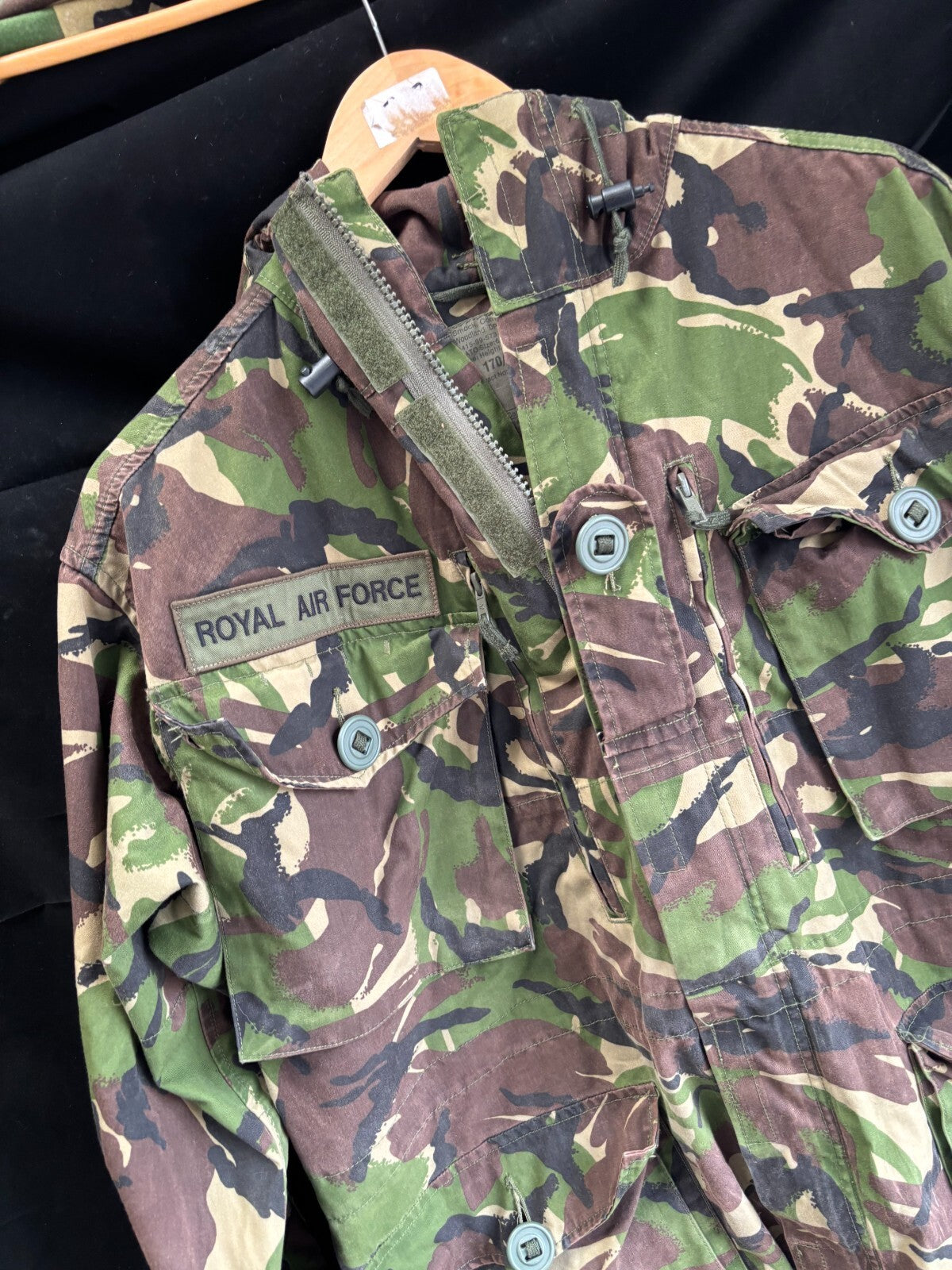 British Army DPM Camouflaged jacket Smock Windproof -Size 170/96 - The Militaria Shop