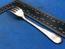 Lade das Bild in den Galerie-Viewer, Original WW2 British Army Officers Mess NAAFI Marked Cutlery Fork
