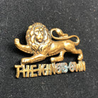 Genuine WW2 British Army Brass Cap Badge - King's Own Royal Regiment (Lancaster) - The Militaria Shop