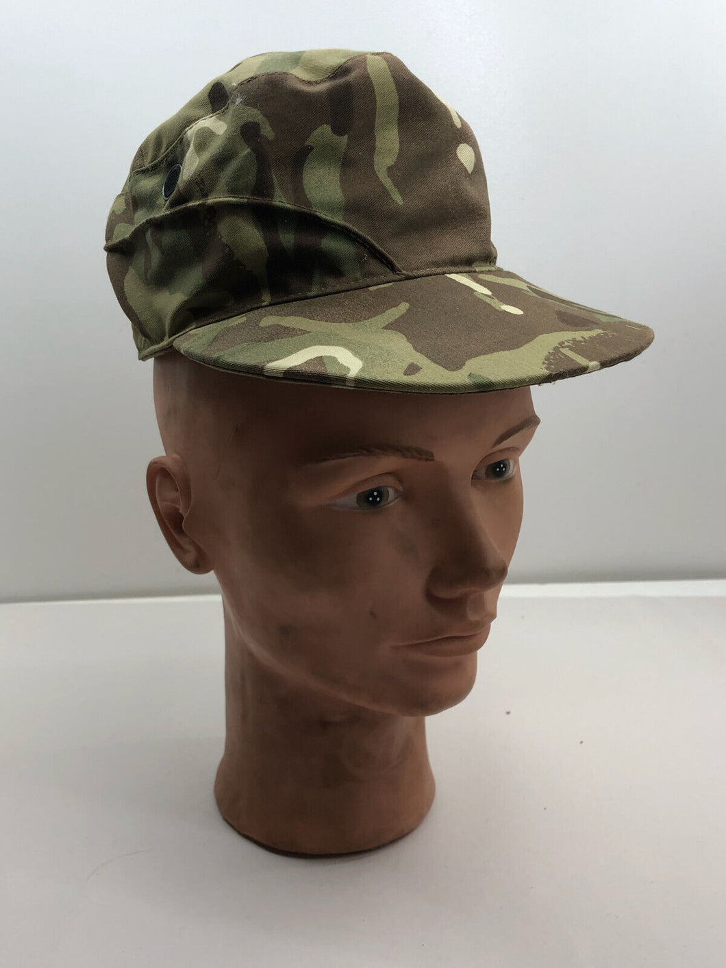 Genuine British Army MultiCam MTP Camouflage Combat Cap - Size 48cm