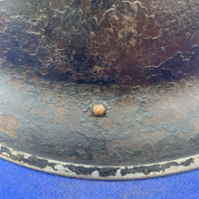 Load image into Gallery viewer, Original British Army Mk2 Combat Helmet - Untouched WW2 Example
