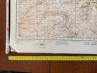 Original WW2 British Army GSGS Os Map of Great Britain - Ripon & Northallerton - The Militaria Shop