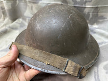 Load image into Gallery viewer, Original WW2 British Home Front Civil Defence ARP Complete Mk2 Brodie Helmet
