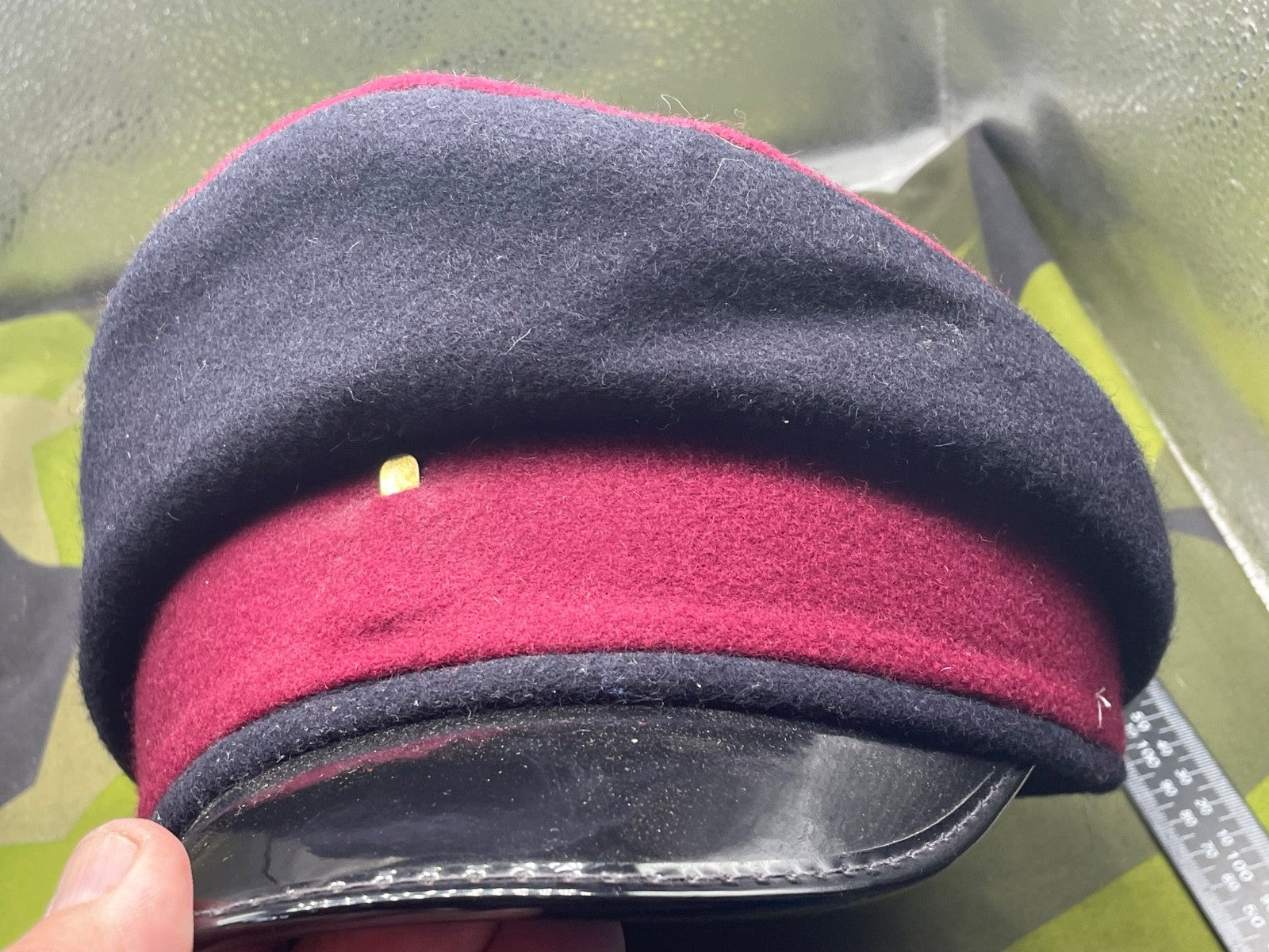 Original British Army Woman's Royal Army Medical Corps Peaked Cap - Size 56cm - The Militaria Shop