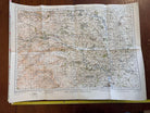 Original WW2 British Army GSGS OS Map of England & Wales - Ripon & Northallerton - The Militaria Shop