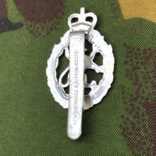 Load image into Gallery viewer, Original British Staybrite Army Cap Badge - Women&#39;s Royal Army Corps - The Militaria Shop
