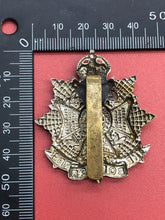 Charger l&#39;image dans la galerie, Original WW2 British Army Border Regiment Cap Badge
