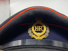 Lade das Bild in den Galerie-Viewer, Original British Army QC Royal Engineers High Ranking Officer&#39;s Braided Cap 56cm
