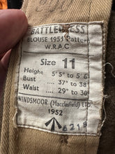 Load image into Gallery viewer, Original British Army W.R.A.C Pattern Battledress Jacket - East West Riding - The Militaria Shop
