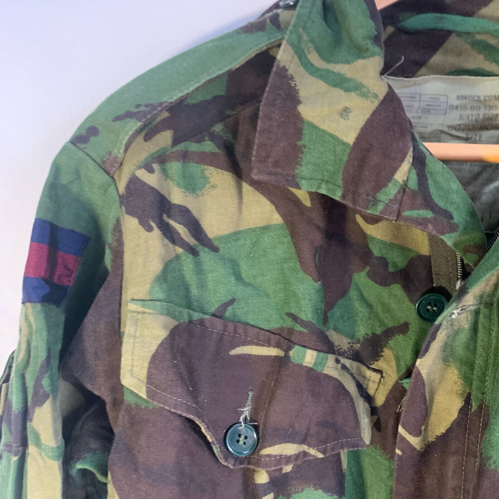 Genuine British Army Jungle DPM Camouflage Combat Jacket - Size 170/96 - The Militaria Shop