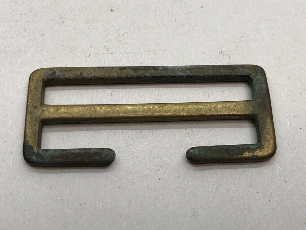 Original WW2 British Army Small Pack / Large Pack Strap Brass Buckle