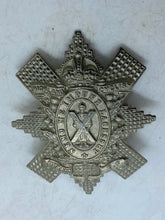 Charger l&#39;image dans la galerie, WW1 Highland Cyclist Battalion - Territorial Force Black Watch Cap Badge
