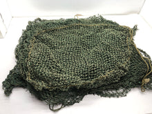 Load image into Gallery viewer, Original WW2 British Army Combat Helmet Net - Fits Mk2, Mk3 or US M1 Helmet
