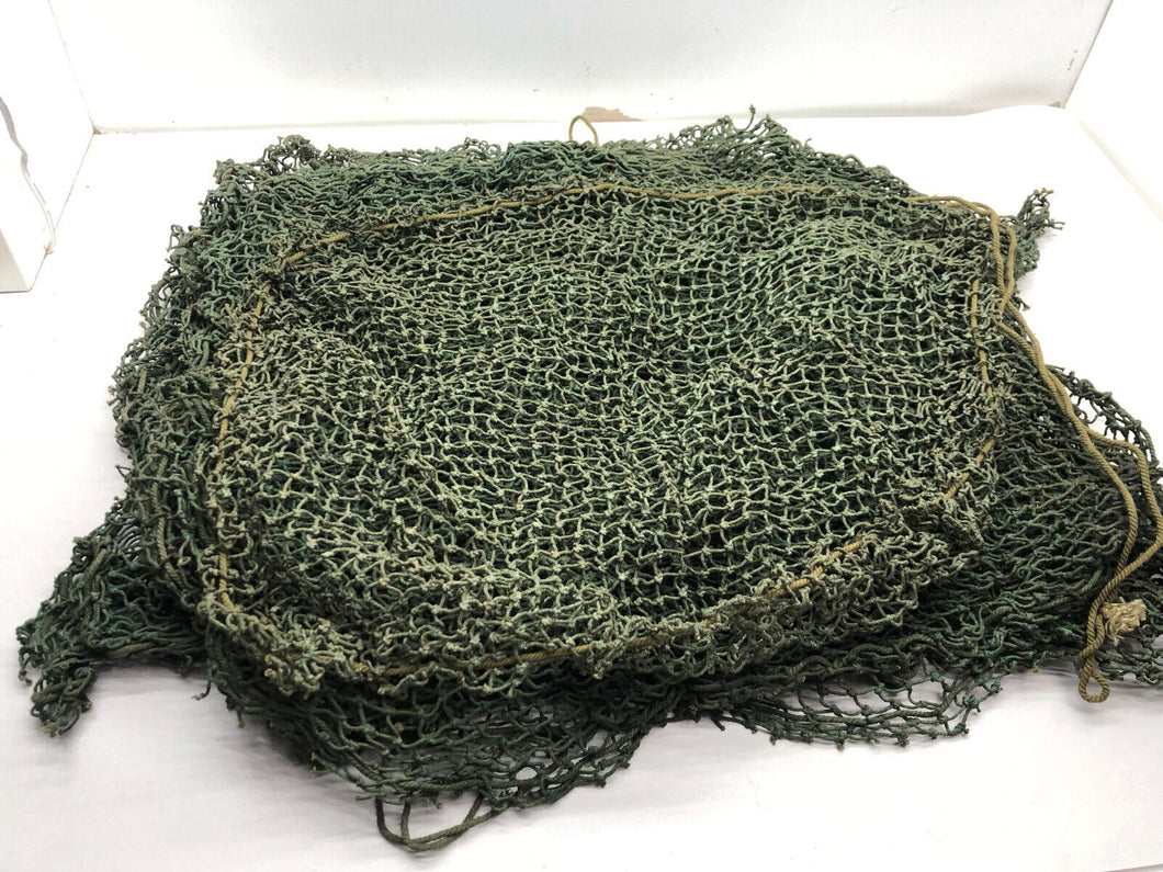 Original WW2 British Army Combat Helmet Net - Fits Mk2, Mk3 or US M1 Helmet