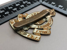 Load image into Gallery viewer, Original British Army WW2 RAOC Royal Army Ordnance Corps Cap Badge
