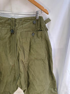 Genuine British Army 1960 Pattern Combat Trousers OD Green - Size 2 - 33" Waist - The Militaria Shop