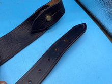 Load image into Gallery viewer, Original British Army Officer&#39;s Sam Browne Leather Shoulder Belt Approx 38&quot; Long - The Militaria Shop
