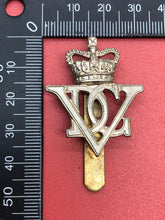 Load image into Gallery viewer, 5th Inniskilling Dragoon Guards &quot;QC&quot; ~ Genuine British Army Military Cap Badge
