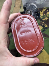 Lade das Bild in den Galerie-Viewer, Original WW2 British Army 1940 Dated Matching Gas Mask Respirator Set
