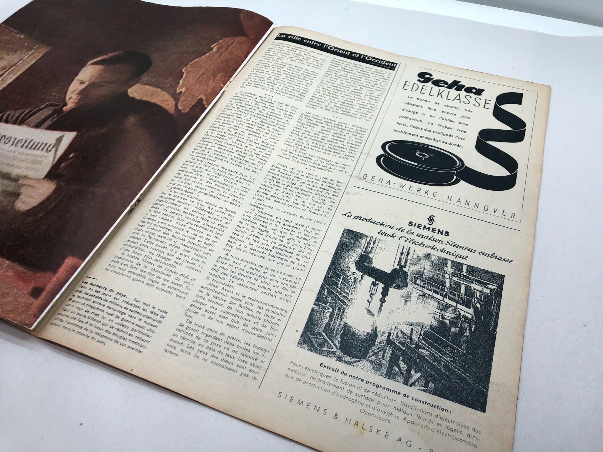 Original French Language WW2 Propaganda Signal Magazine - No.23 1943 - The Militaria Shop