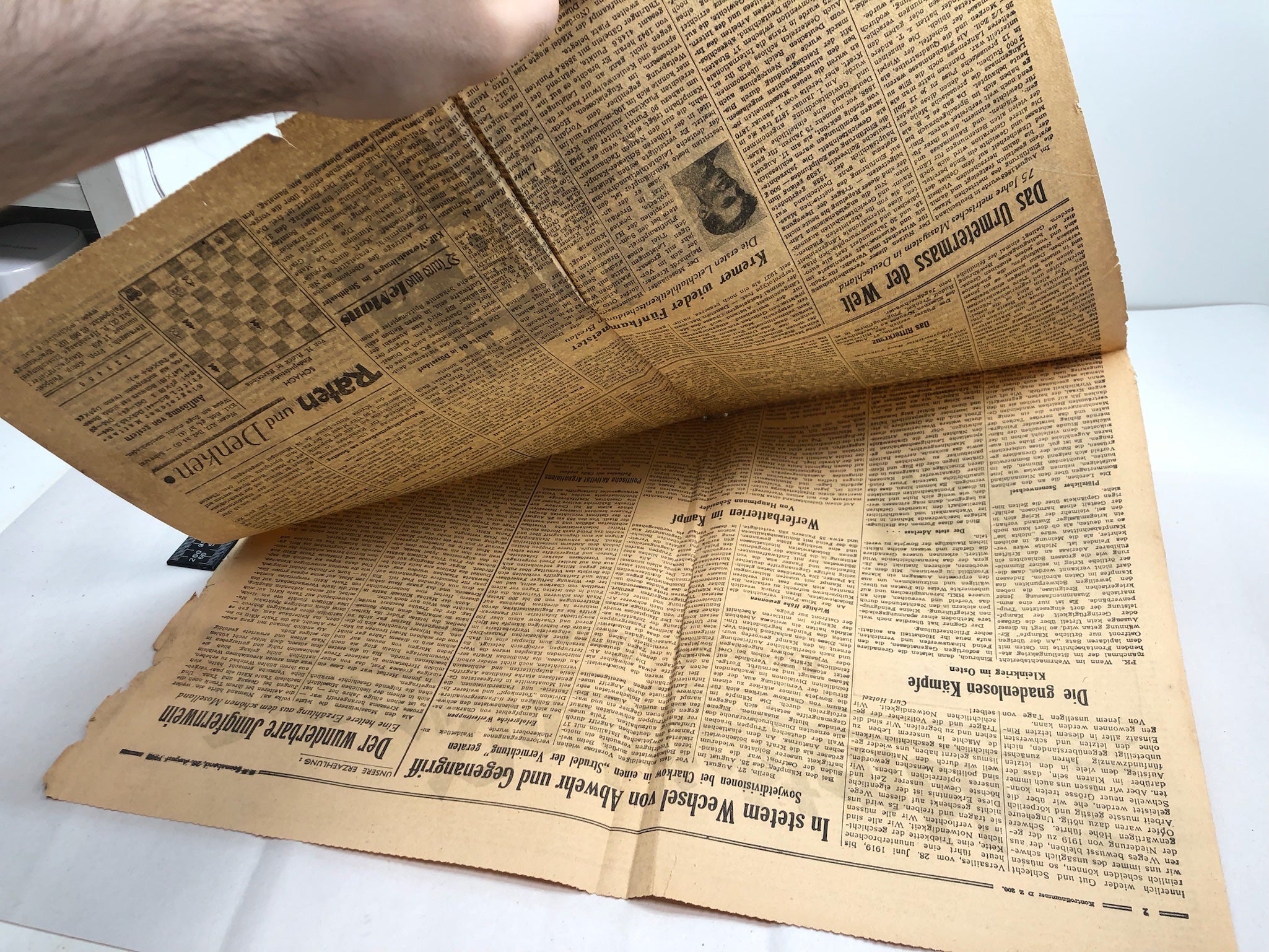 Original WW2 German Political Newspaper - 28th August 1943 - The Militaria Shop