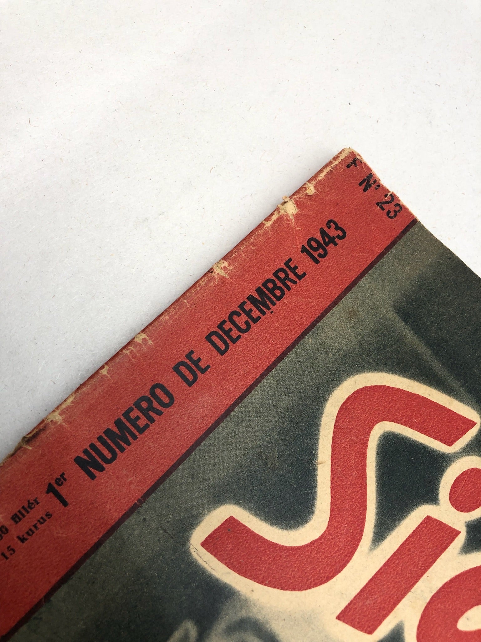 Original French Language WW2 Propaganda Signal Magazine - No.23 1943 - The Militaria Shop