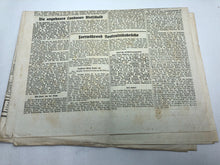 Load image into Gallery viewer, Original WW2 German NSDAP Heimatblatt Political Newspaper - 15th September 1939
