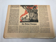 Charger l'image dans la galerie, Original WW2 German Political Newspaper Das Reich - 10th April 1938
