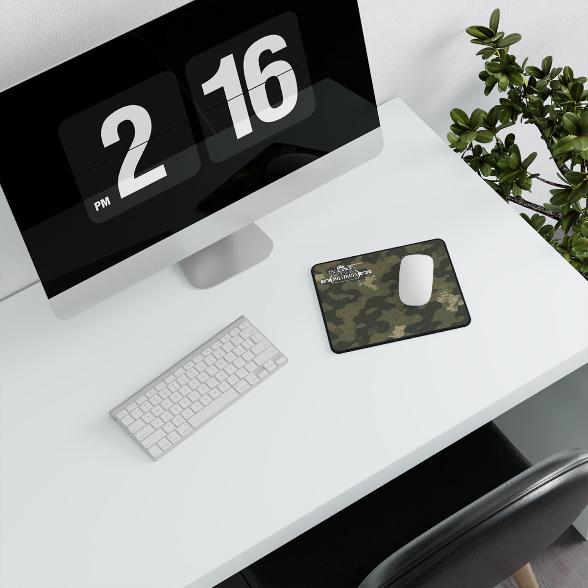 Non-Slip Mouse Pad with Custom Camouflage Design, Perfect for Gamers, Office Use - The Militaria Shop