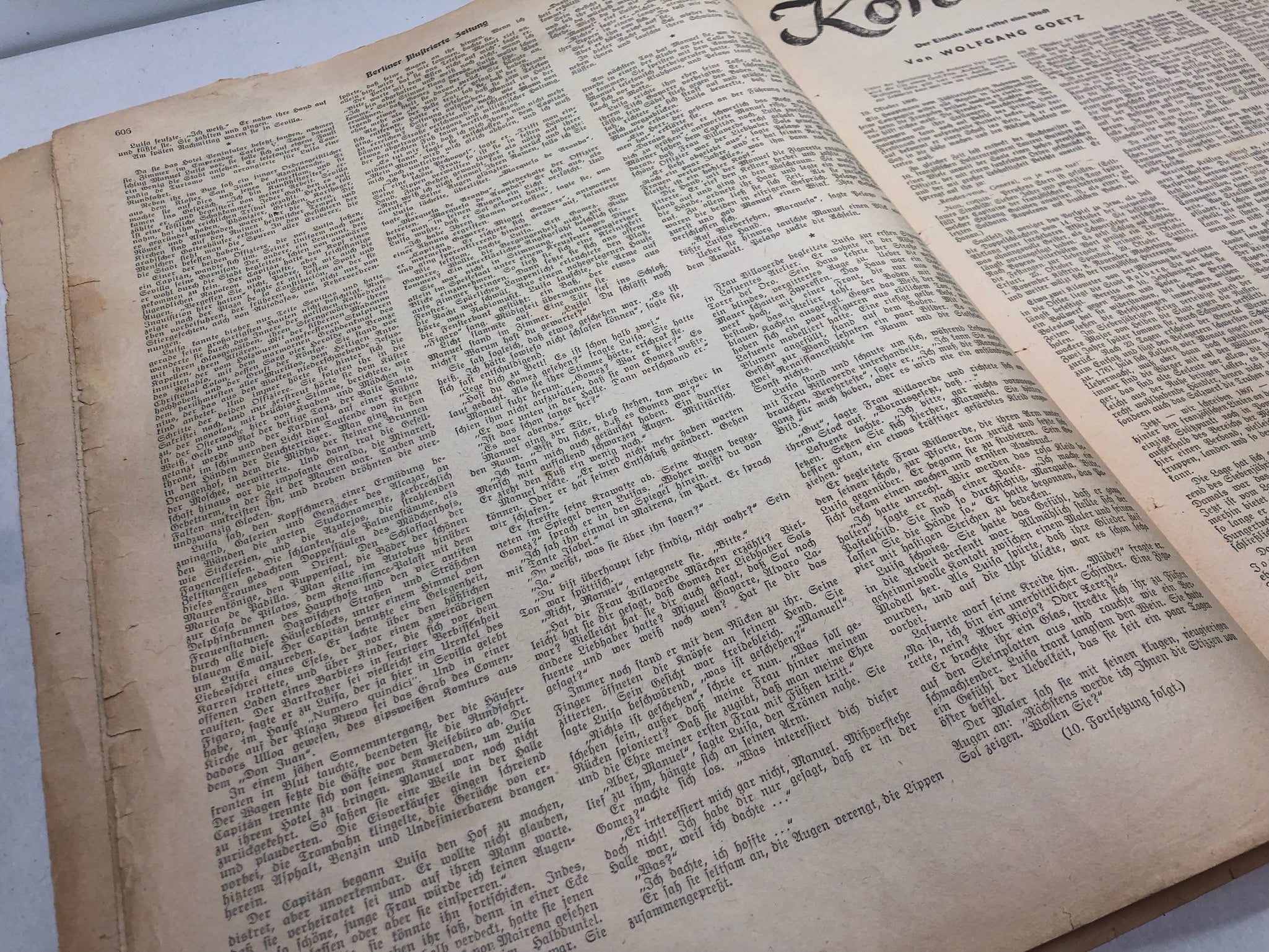 Original WW2 German Political Newspaper - 23th December 1943 - The Militaria Shop