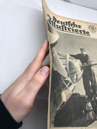 Original WW2 German Political Newspaper - 11th January 1944 - The Militaria Shop