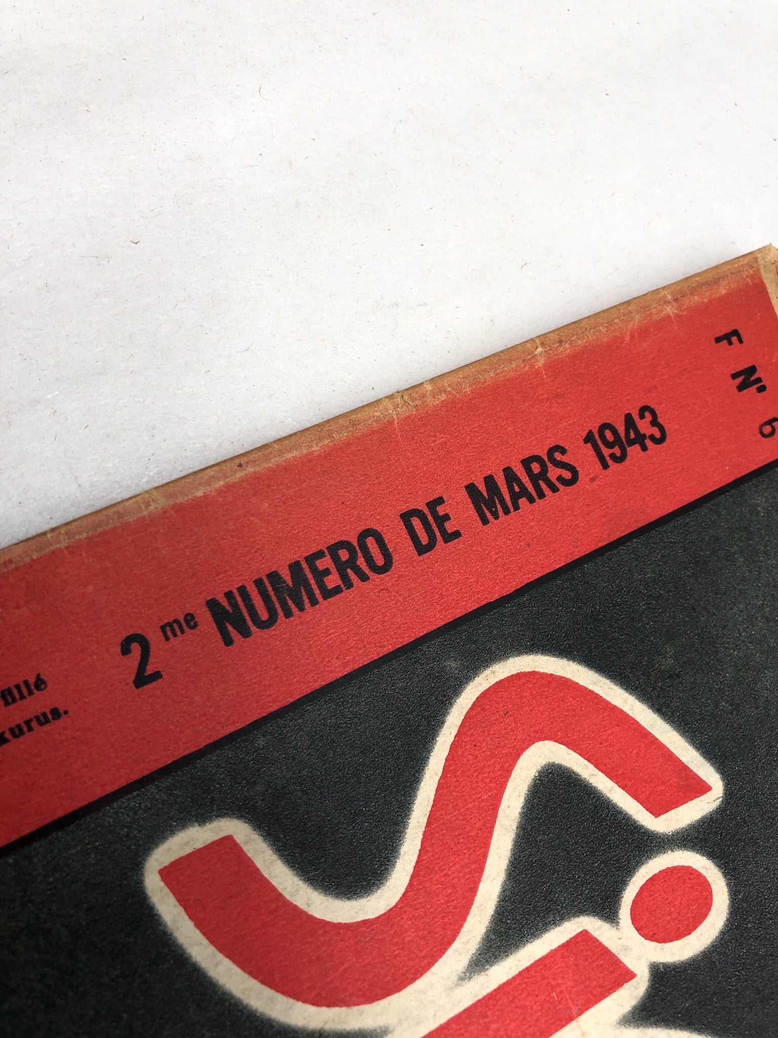 Original French Language WW2 Propaganda Signal Magazine - No.6 1943 - The Militaria Shop