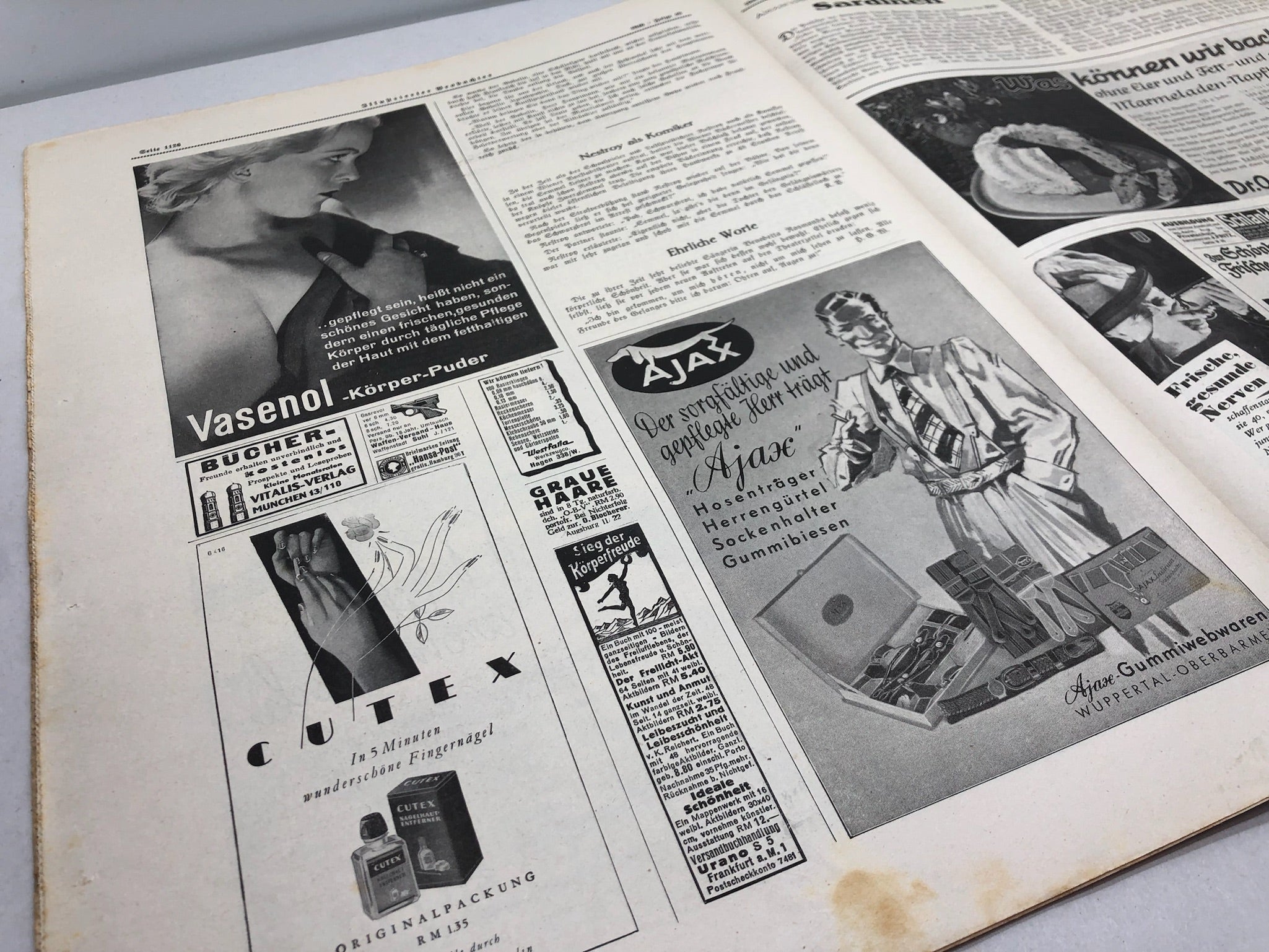JB Juustrierter Beobachter NSDAP Magazine Original WW2 German - 24th October 1940 - The Militaria Shop