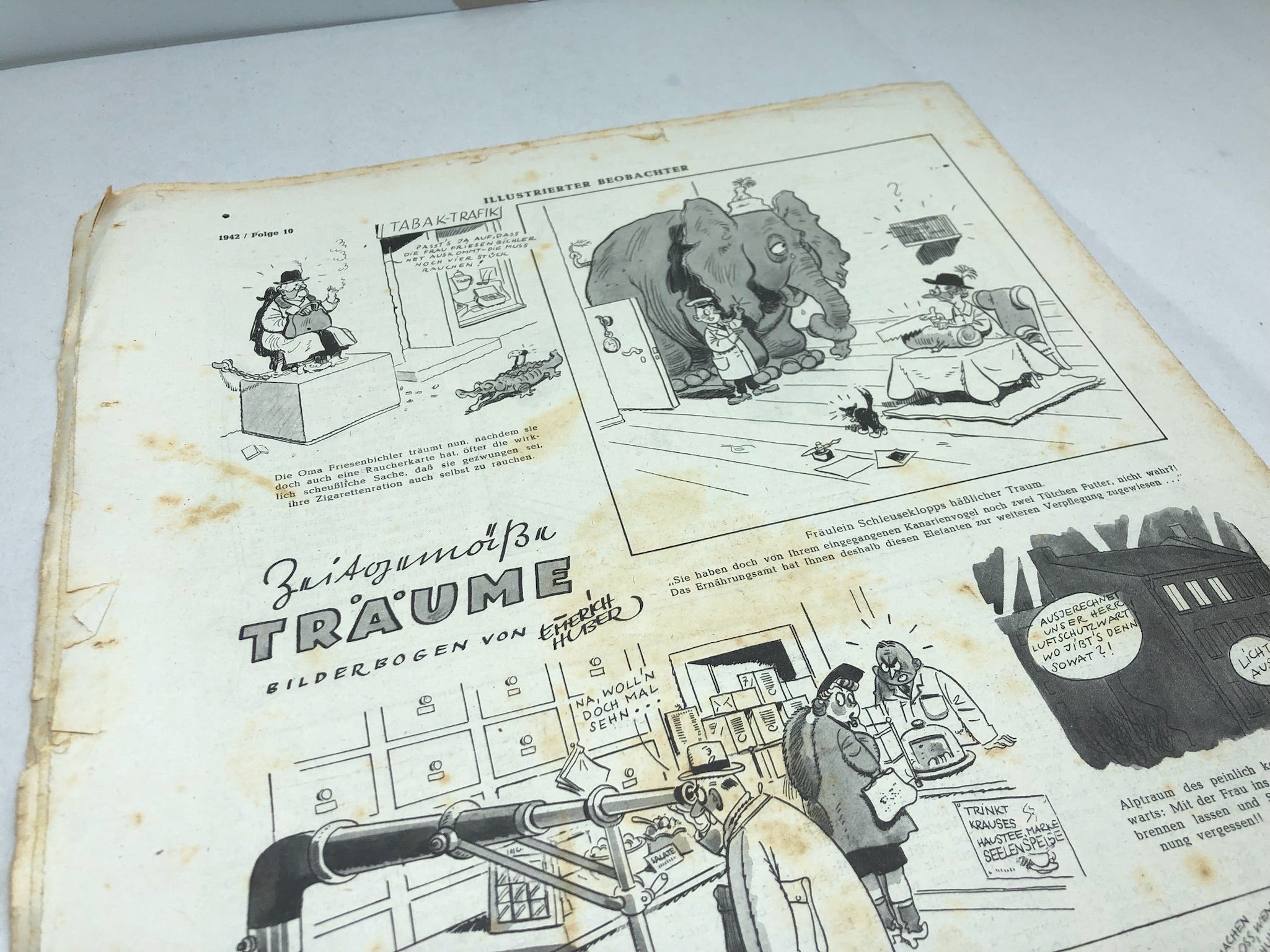 JB Juustrierter Beobachter NSDAP Magazine Original WW2 German - 5 March 1942 - The Militaria Shop