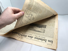 Charger l'image dans la galerie, Original WW2 German Political Newspaper - 24th July 1943
