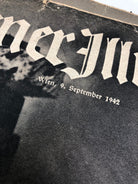 Original WW2 German Political Newspaper - 9 September 1942 - The Militaria Shop